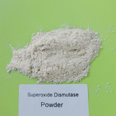 白いスーパーオキシドのディスムターゼの粉は反老化を芝を植える
